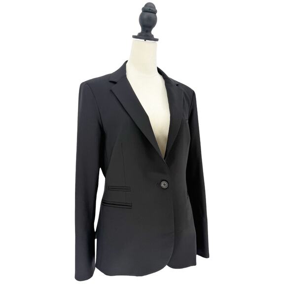 Veronica Beard Classic Dickey Tailored Blazer Jacket in Black Size 10 Medium - Picture 7 of 14